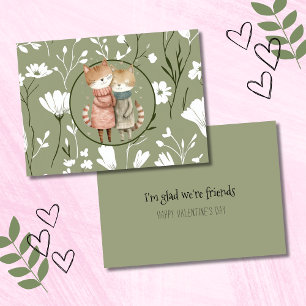 Correspondance Carte de vœux de la Saint-Valentin pour l'amitié a