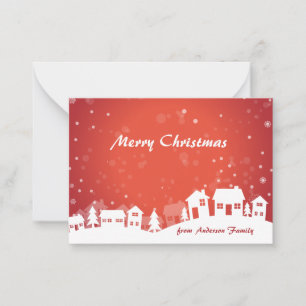 Correspondance Carte de voeux de Noël