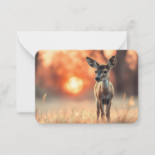 Correspondance Carte de vœux de poche pour lever de soleil de béb
