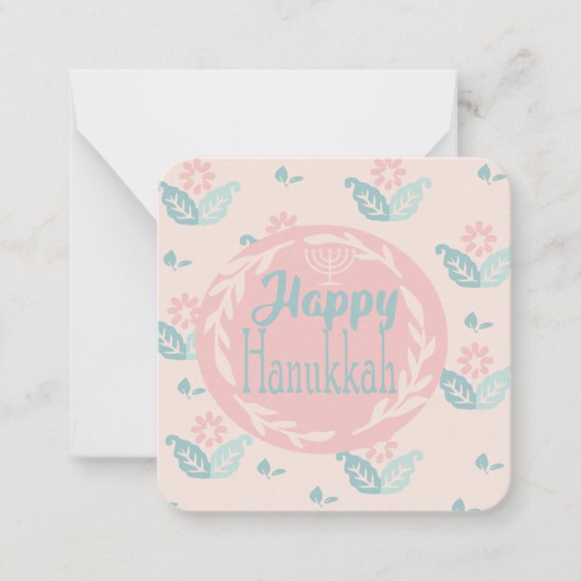 Correspondance Carte de vœux Hanukkah (Devant)