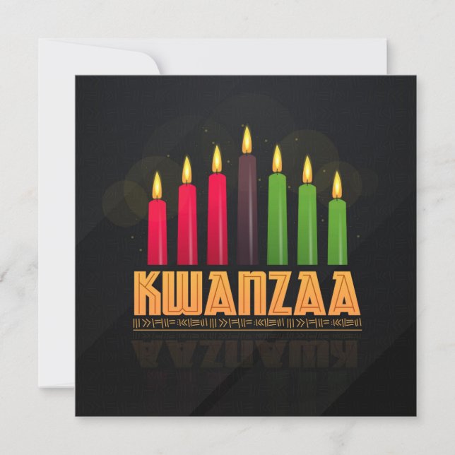 Correspondance Carte de voeux Kwanzaa (Devant)