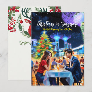 Correspondance Carte de vœux « Noël à Singapour »