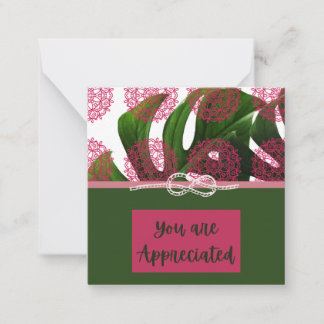 Correspondance Carte de vœux plate avec feuille de Monstera appré