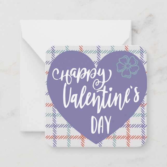 Correspondance Carte de vœux pour la Saint-Valentin (Devant)