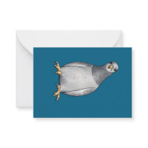 Carte de vœux universelle avec pigeon de ville de