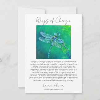 Correspondance Carte d'histoire des ailes de changement