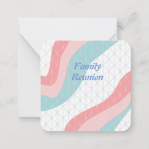 Correspondance Carte d'invitation à une réunion de famille