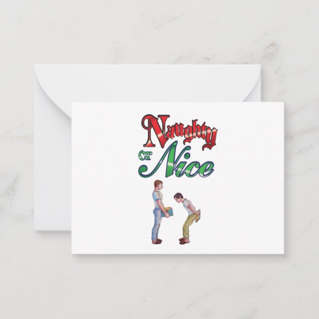 Correspondance Carte Humour de Noël gay (Devant)