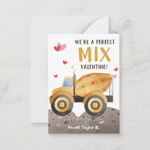 Correspondance Classe de construction Carte Saint-Valentin
