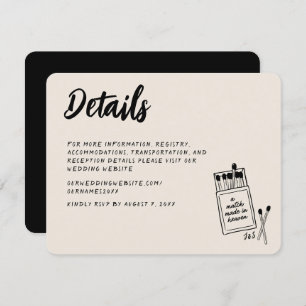 Correspondance faite dans le ciel Carte de boîtier