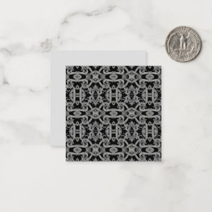 Correspondance GOTHIC Carte Carrée Plate de 2,5"