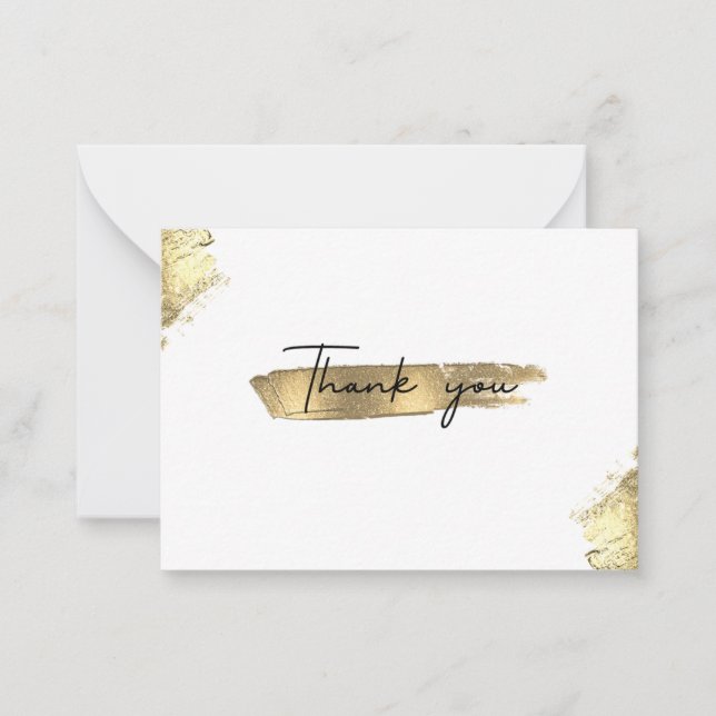 Correspondance Gratitude simple : une Carte de remerciements (Devant)