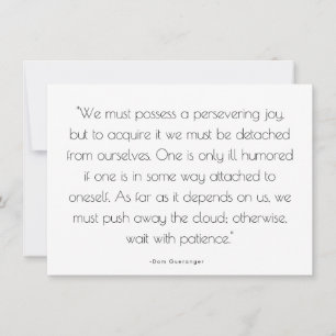 Correspondance Joie et encouragement - Carte de voeux
