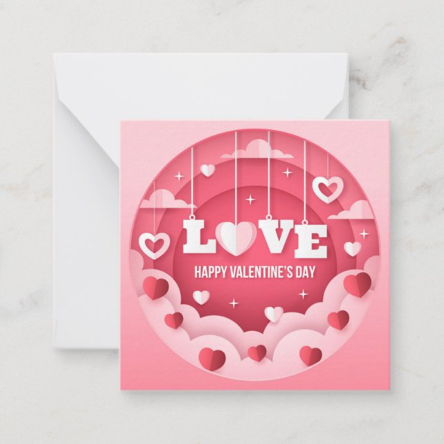 Correspondance Jolie carte de Saint-Valentin (Devant)