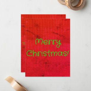 Correspondance Joyeuse carte de Noël