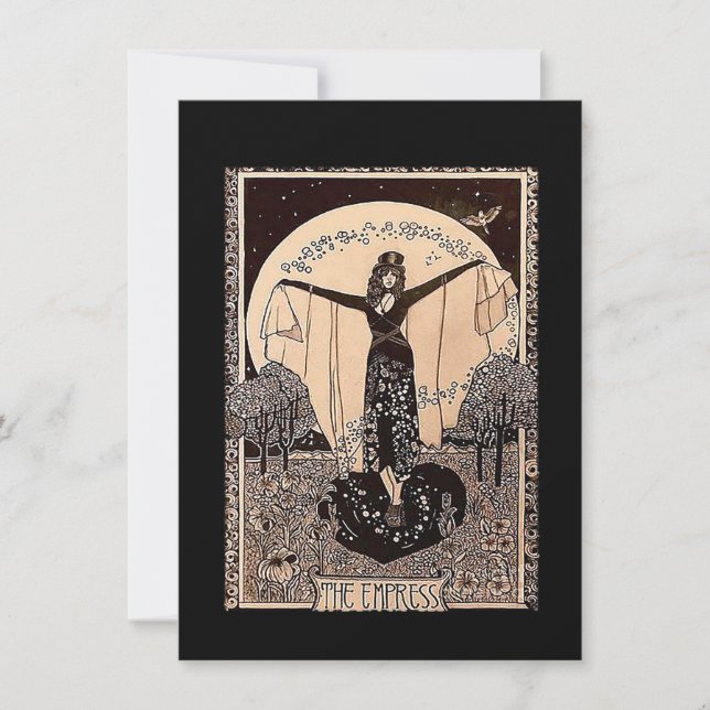 Correspondance La carte de tarot l'impératrice  (Devant)