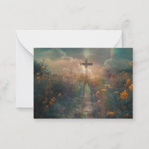 Correspondance La carte de vœux de la Croix
