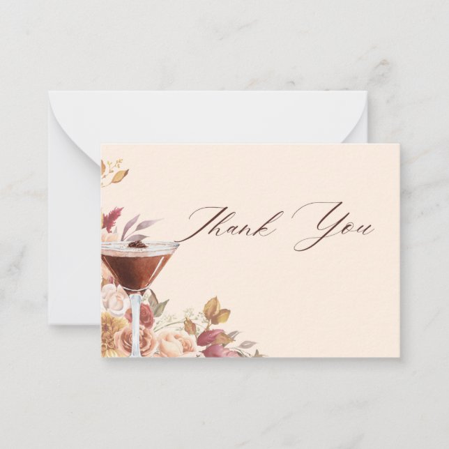 Correspondance L'amour brasse la Carte de remerciements (Devant)