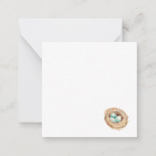 Correspondance Lettre de l'Invitation noir de la carte de nid d'o