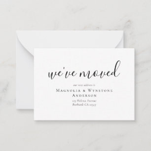 Correspondance Nous avons déplacé la carte d'insertion de changem