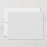 Nouvelle carte de note plate à texte personnalisé