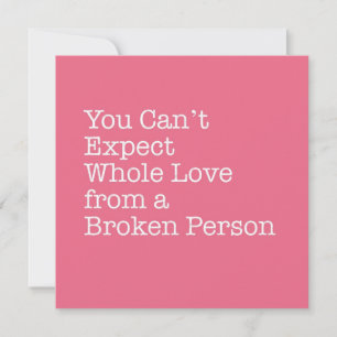 Correspondance Pas d'amour entier de la carte de notes des person