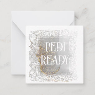 Correspondance *~* PEDI PRÊT ? Carte de note plat AP63 Relation