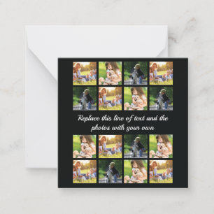 Correspondance Personnaliser le collage photo et la carte de note