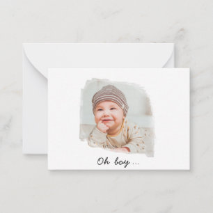 Correspondance Photo simple - Présence d'anniversaire - Carte de