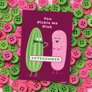 Correspondance Pickled Pink Carte de la Saint-Valentin pour enf