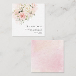 Correspondance Pink Floral 75e fête d'anniversaire Carte de remer