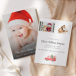 Correspondance Plus de nuits silencieuses Nouvelle carte de vacan<br><div class="desc">Partagez l'information qu'il n'y a plus de nuits silencieuses chez vous avec ce mignon faire-part de naissance de vacances. Tout le texte peut être customisé pour créer notre propre messagerie. Personnalisez-vous avec 1 photo sur le devant et 2 photos sur le dos avec toutes les informations sur l'état de naissance...</div>