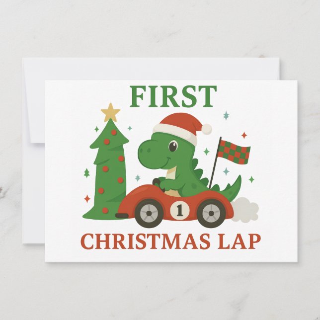 Correspondance Première carte de Noël (Devant)