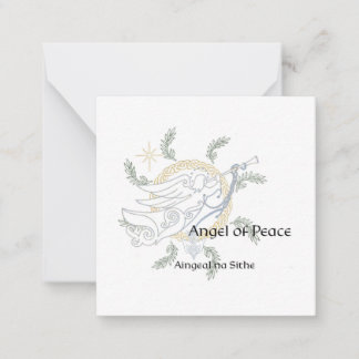 Correspondance Prêt à colorer la carte de Noël de Mandala celtiqu