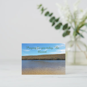Correspondance Priez pour vous aujourd'hui & Soyez béni Carte de