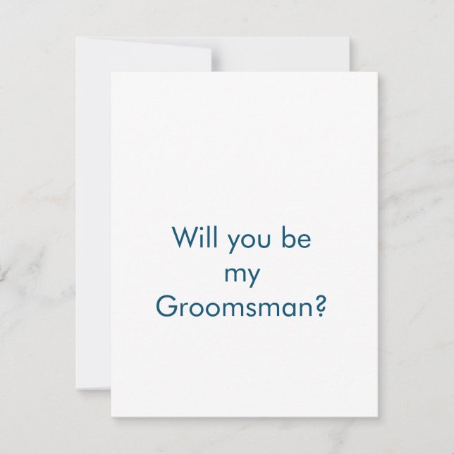 Correspondance serez-vous ma carte de proposition bachelorett (Devant)