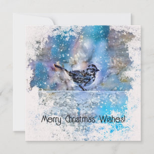 Correspondance Snowbird Frosty Bird Carte de Noël