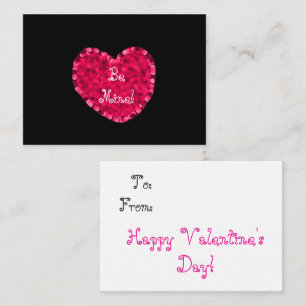 Correspondance Soyez la carte de la Saint Valentin