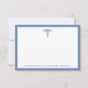 Correspondance Thème bleu Médicale Office   Carte de correspondan