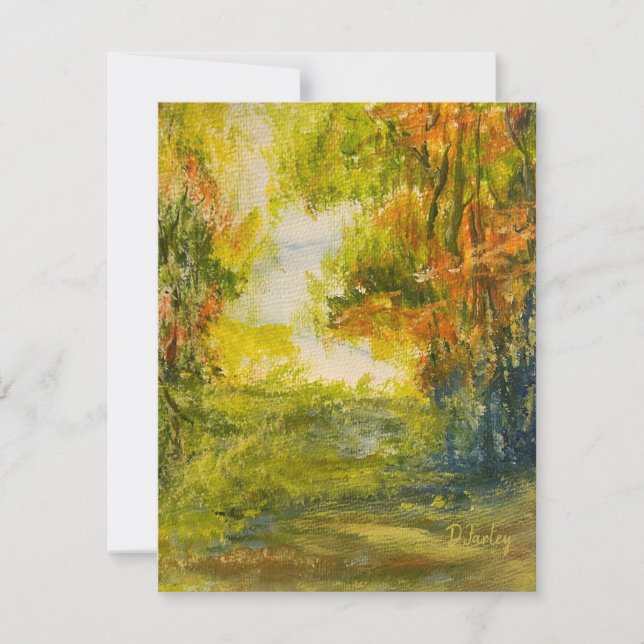 Correspondance Toutes les occasions Carte de note plat (Devant)