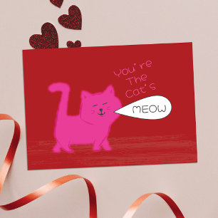 Correspondance Vous êtes le miaulement des chats Mini carte de la