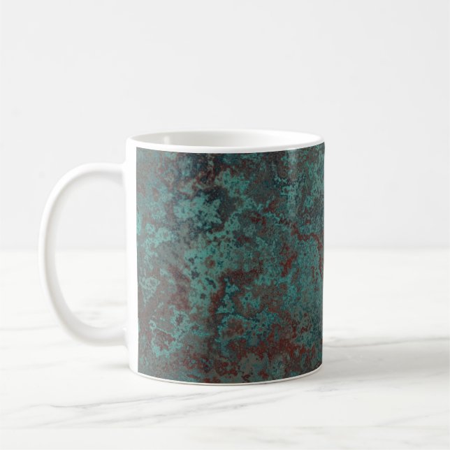 Corrosion "cuivre" tasse d'impression (Gauche)