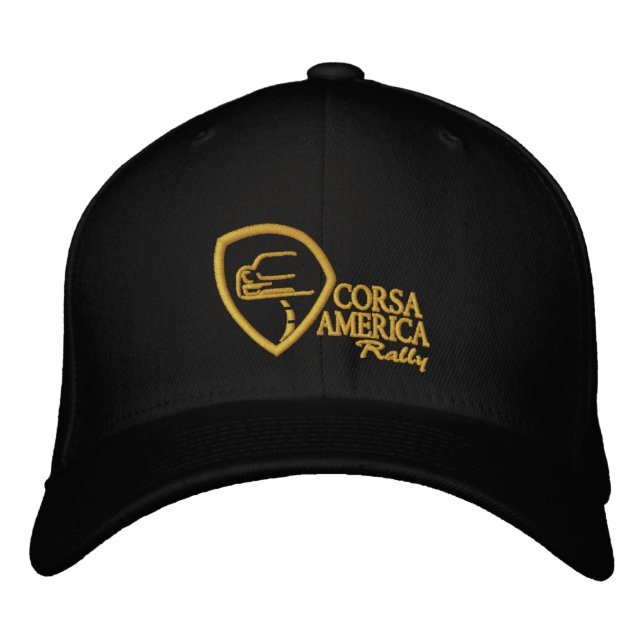 Corsa America Flexfit Casquette de laine (Devant)
