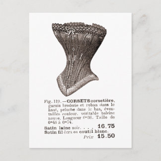 corset Fig. 119 Carte postale