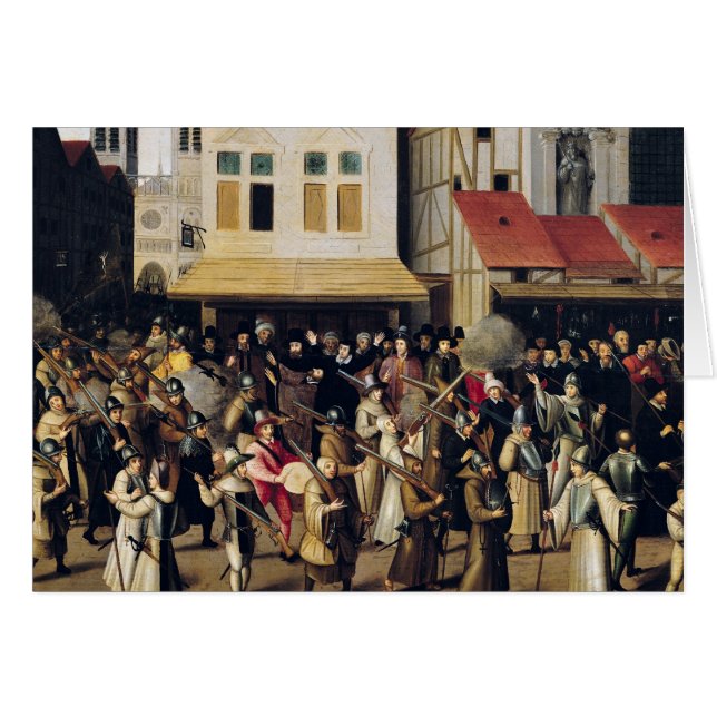 Cortège de la ligue sainte en 1590 (Devant horizontal)