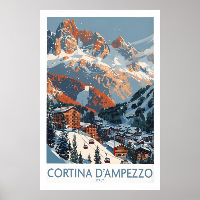 Cortina dampezzo Impression Italie 1 (Devant)