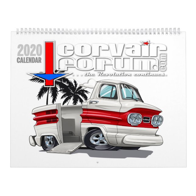 Corvair Forum 2020 Corvair du calendrier du mois (Protection)