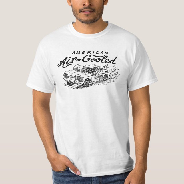 Corvair T-Shirt Coolé À L'Air Américain (Devant)