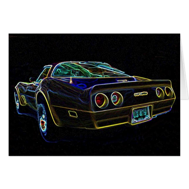 Corvette 1980 (Devant horizontal)