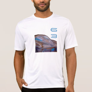 "Corvette 63" T-shirt adapté de l'encolure ras du